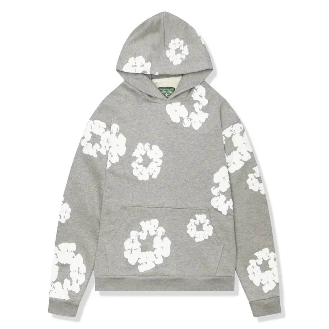 Denim Tears Hoodie Gray Elite Fits