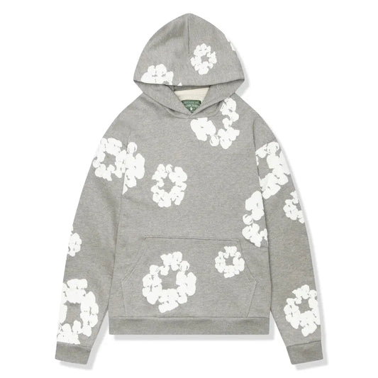 Denim Tears Hoodie Gray Elite Fits