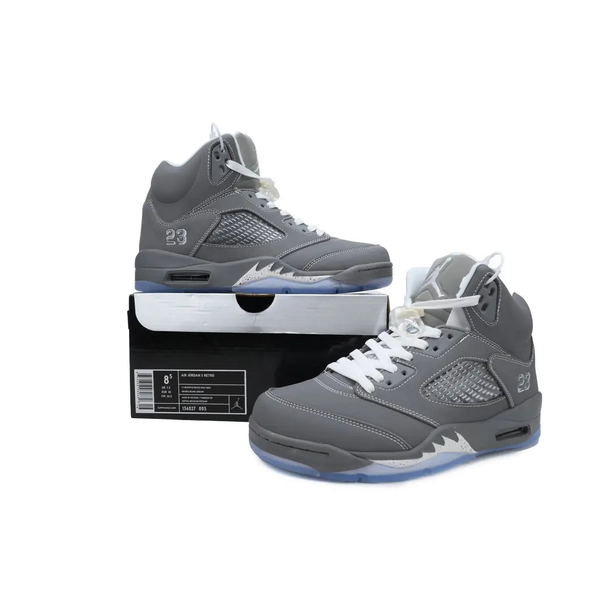 Jordan 5 Retro Wolf Grey dorpsbynk